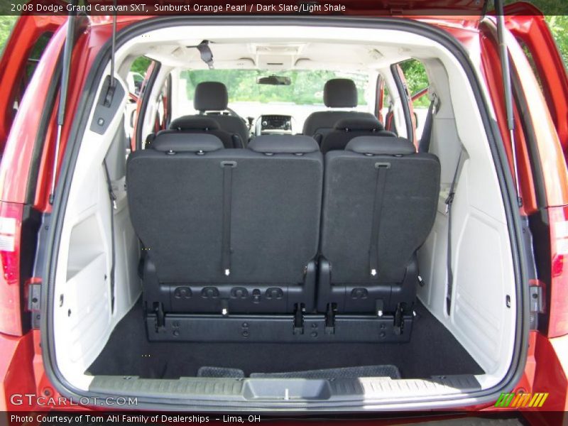 Sunburst Orange Pearl / Dark Slate/Light Shale 2008 Dodge Grand Caravan SXT