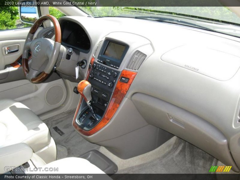 White Gold Crystal / Ivory 2003 Lexus RX 300 AWD