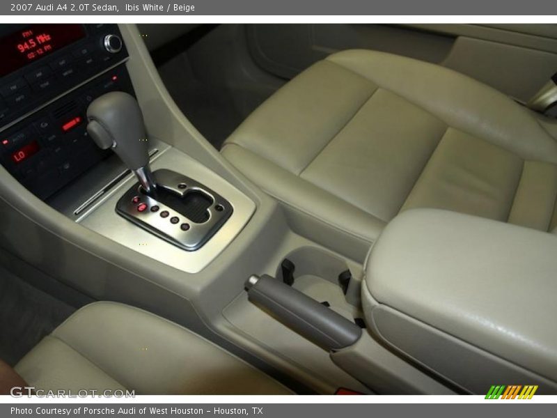 Ibis White / Beige 2007 Audi A4 2.0T Sedan