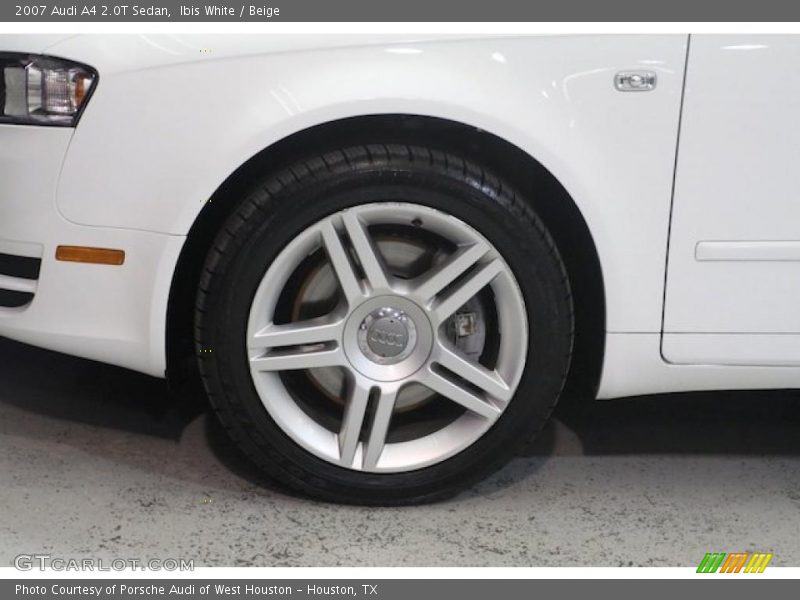 Ibis White / Beige 2007 Audi A4 2.0T Sedan
