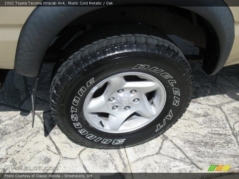 Mystic Gold Metallic / Oak 2002 Toyota Tacoma Xtracab 4x4