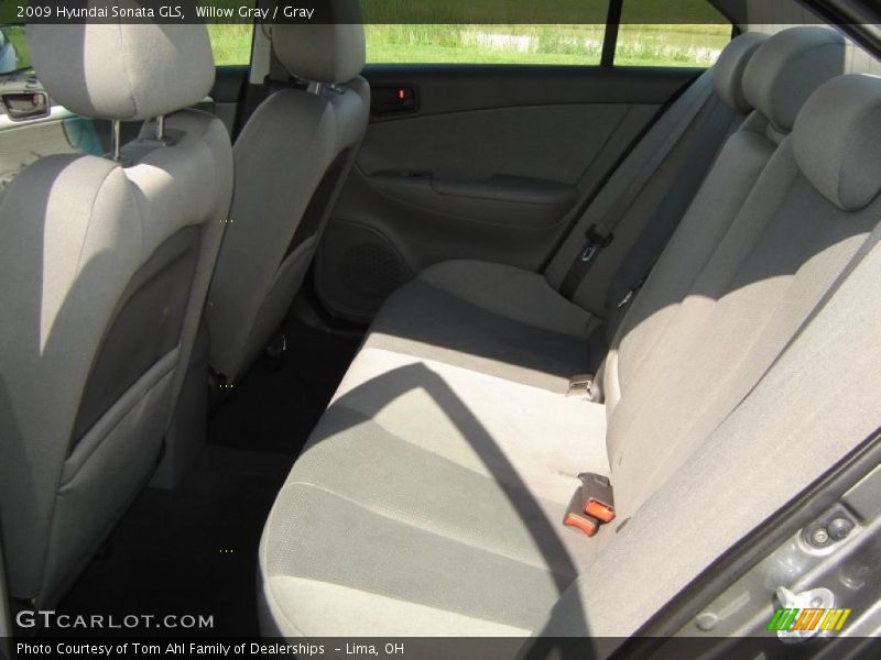 Willow Gray / Gray 2009 Hyundai Sonata GLS