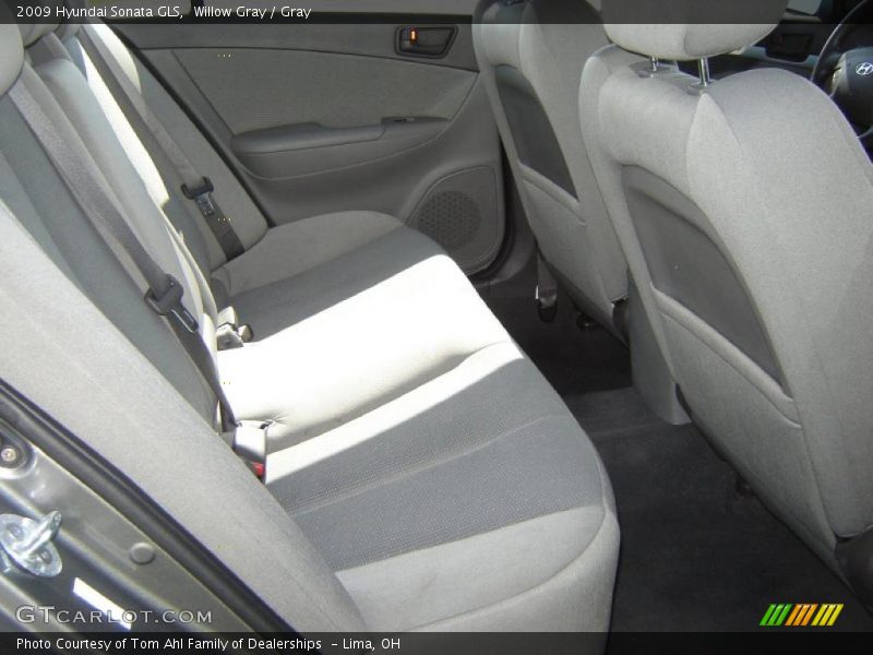 Willow Gray / Gray 2009 Hyundai Sonata GLS