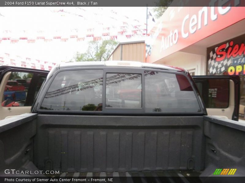 Black / Tan 2004 Ford F150 Lariat SuperCrew 4x4