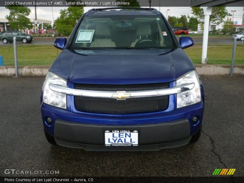 Laser Blue Metallic / Light Cashmere 2006 Chevrolet Equinox LT AWD