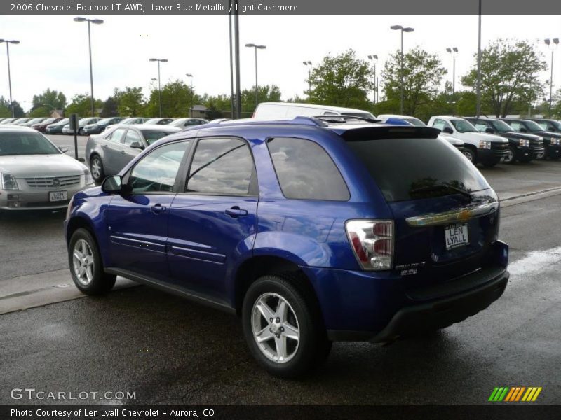 Laser Blue Metallic / Light Cashmere 2006 Chevrolet Equinox LT AWD