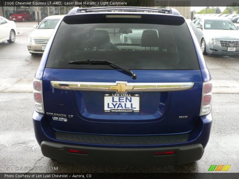 Laser Blue Metallic / Light Cashmere 2006 Chevrolet Equinox LT AWD