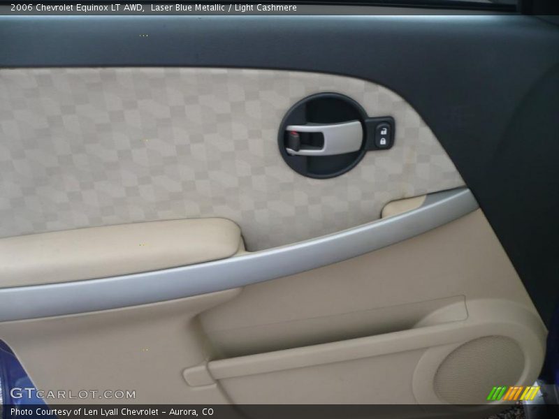 Laser Blue Metallic / Light Cashmere 2006 Chevrolet Equinox LT AWD