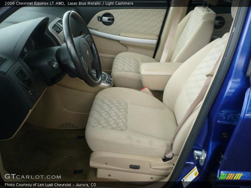 Laser Blue Metallic / Light Cashmere 2006 Chevrolet Equinox LT AWD