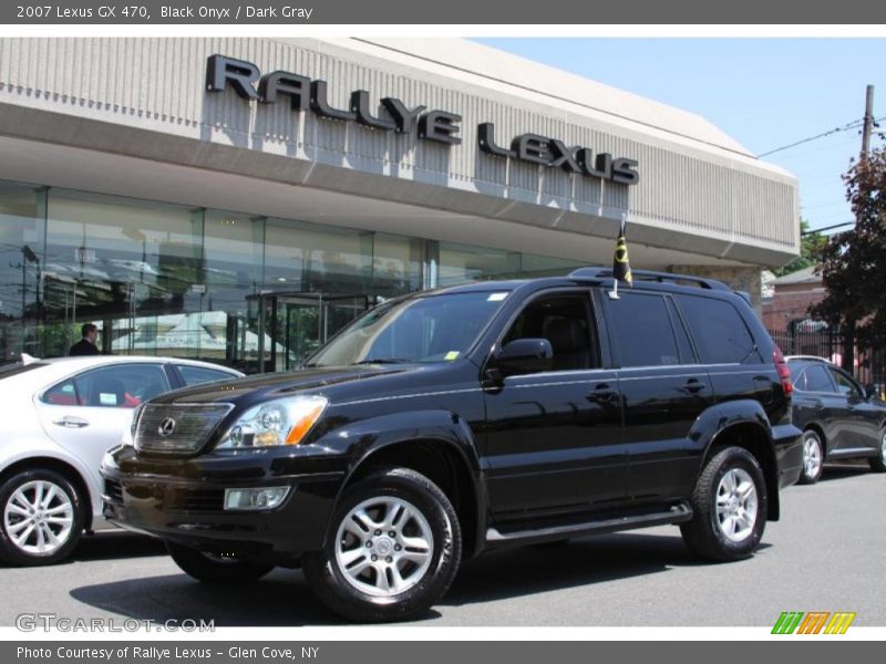 Black Onyx / Dark Gray 2007 Lexus GX 470