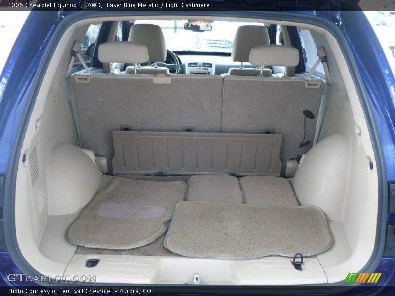 Laser Blue Metallic / Light Cashmere 2006 Chevrolet Equinox LT AWD
