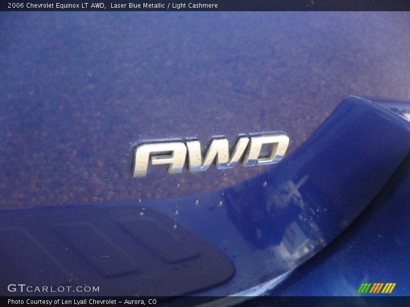 Laser Blue Metallic / Light Cashmere 2006 Chevrolet Equinox LT AWD