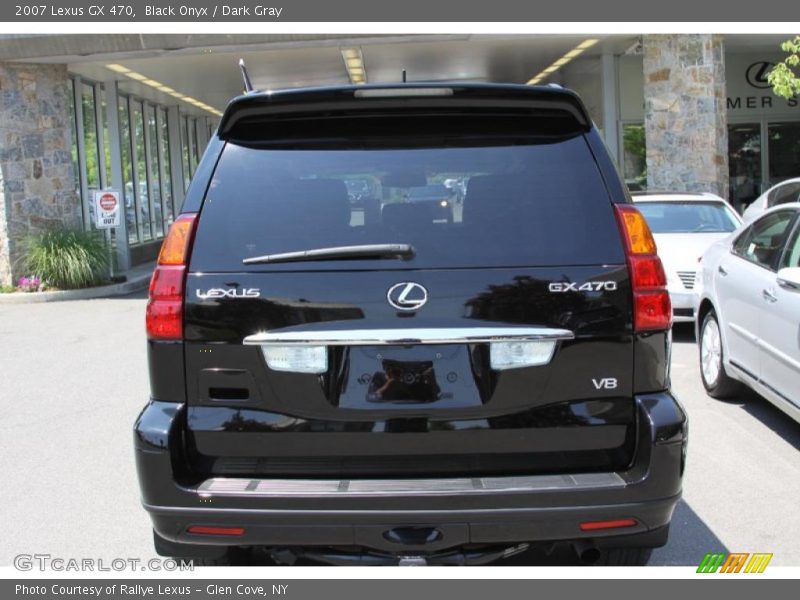 Black Onyx / Dark Gray 2007 Lexus GX 470