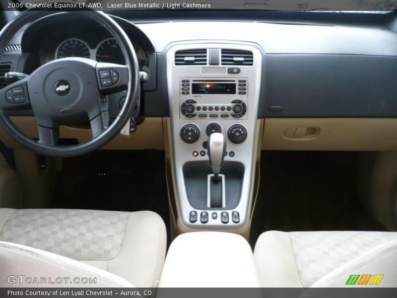 Laser Blue Metallic / Light Cashmere 2006 Chevrolet Equinox LT AWD