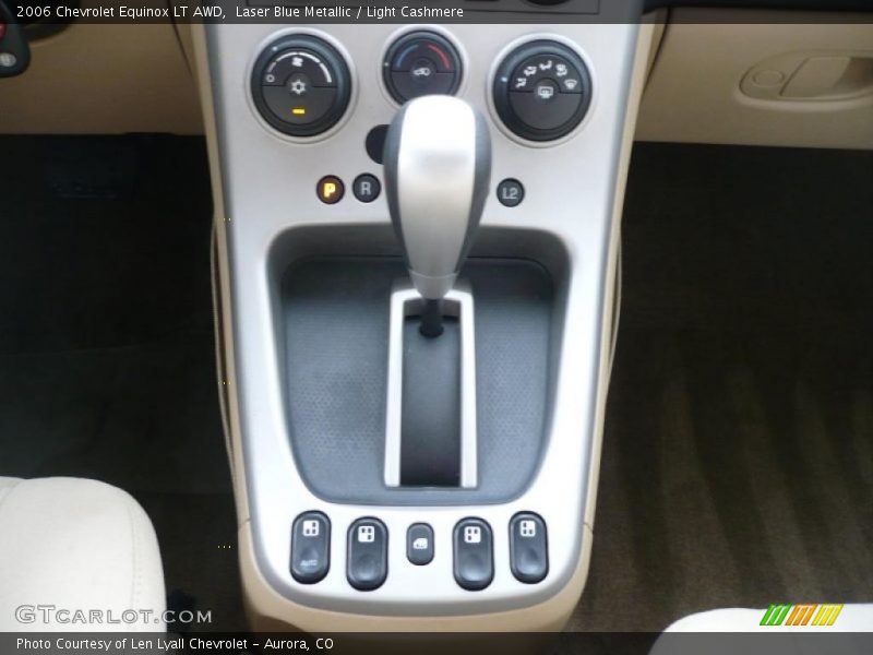 Laser Blue Metallic / Light Cashmere 2006 Chevrolet Equinox LT AWD