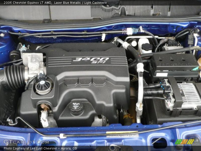 Laser Blue Metallic / Light Cashmere 2006 Chevrolet Equinox LT AWD