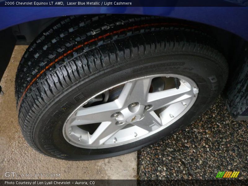 Laser Blue Metallic / Light Cashmere 2006 Chevrolet Equinox LT AWD