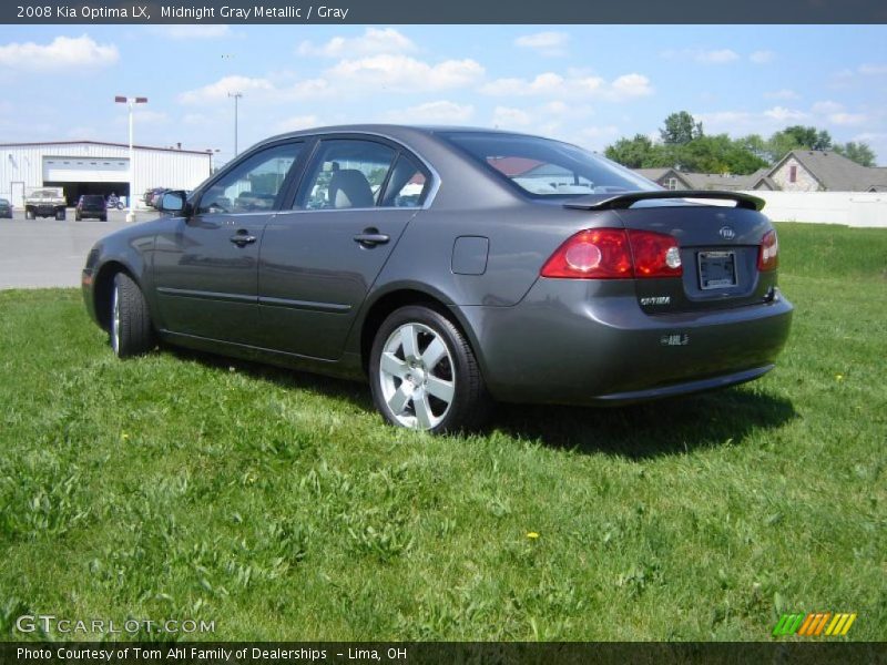 Midnight Gray Metallic / Gray 2008 Kia Optima LX