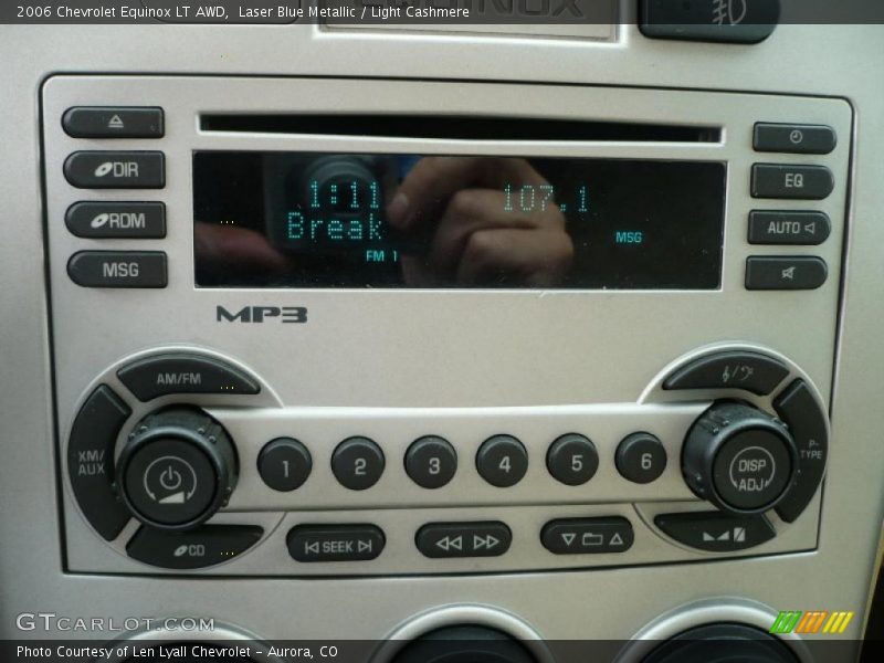 Laser Blue Metallic / Light Cashmere 2006 Chevrolet Equinox LT AWD