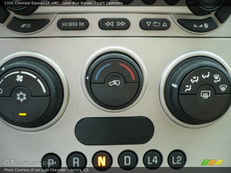 Laser Blue Metallic / Light Cashmere 2006 Chevrolet Equinox LT AWD