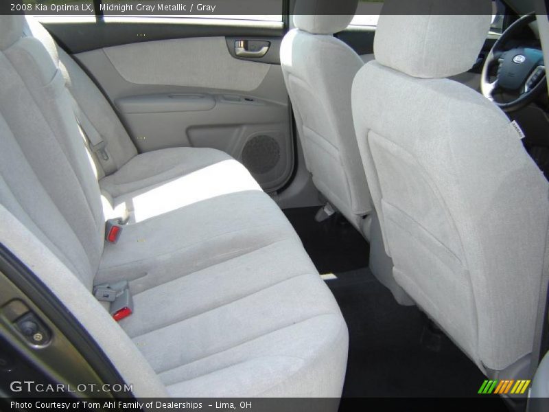 Midnight Gray Metallic / Gray 2008 Kia Optima LX