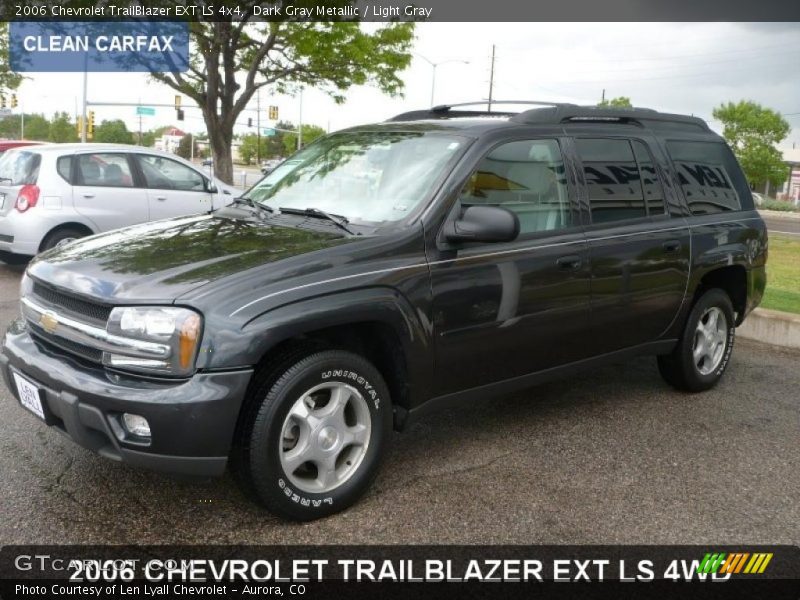 Dark Gray Metallic / Light Gray 2006 Chevrolet TrailBlazer EXT LS 4x4