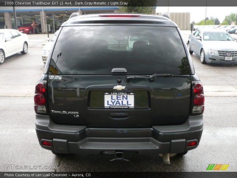 Dark Gray Metallic / Light Gray 2006 Chevrolet TrailBlazer EXT LS 4x4