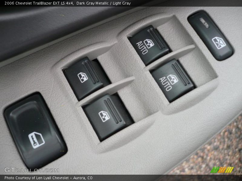Dark Gray Metallic / Light Gray 2006 Chevrolet TrailBlazer EXT LS 4x4