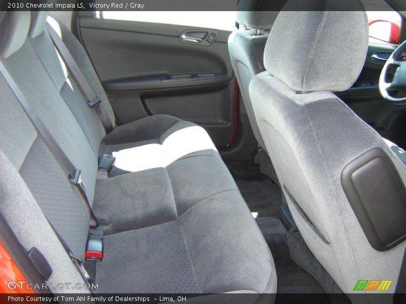 Victory Red / Gray 2010 Chevrolet Impala LS