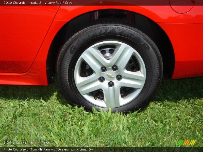 Victory Red / Gray 2010 Chevrolet Impala LS