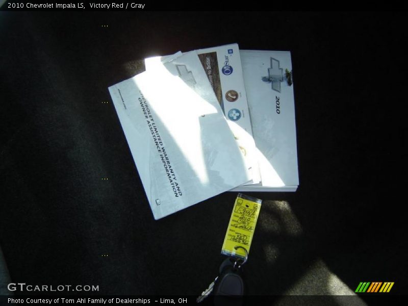 Victory Red / Gray 2010 Chevrolet Impala LS