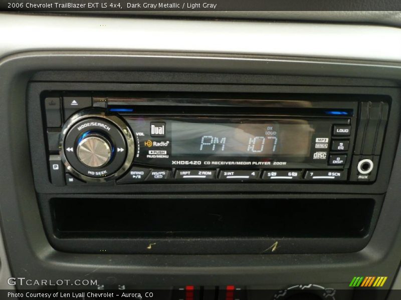 Dark Gray Metallic / Light Gray 2006 Chevrolet TrailBlazer EXT LS 4x4