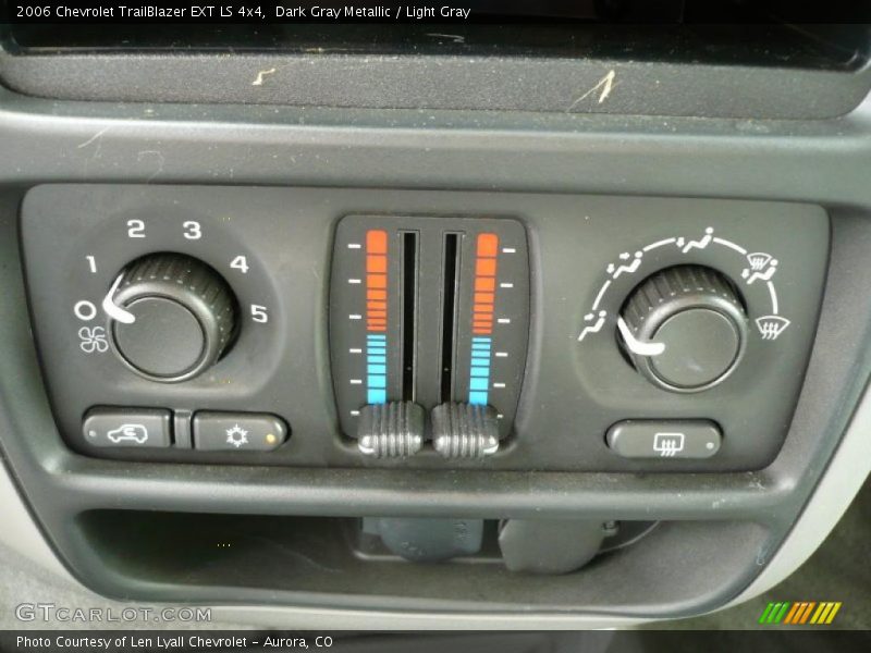 Dark Gray Metallic / Light Gray 2006 Chevrolet TrailBlazer EXT LS 4x4