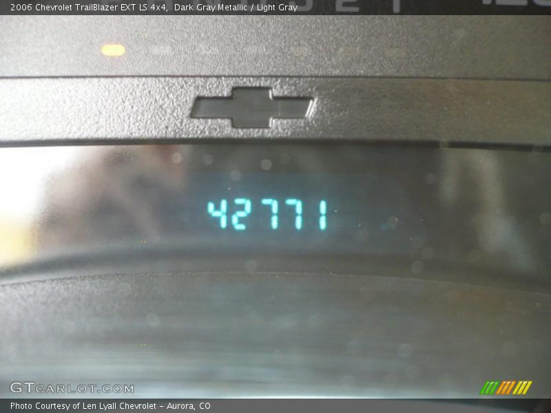 Dark Gray Metallic / Light Gray 2006 Chevrolet TrailBlazer EXT LS 4x4