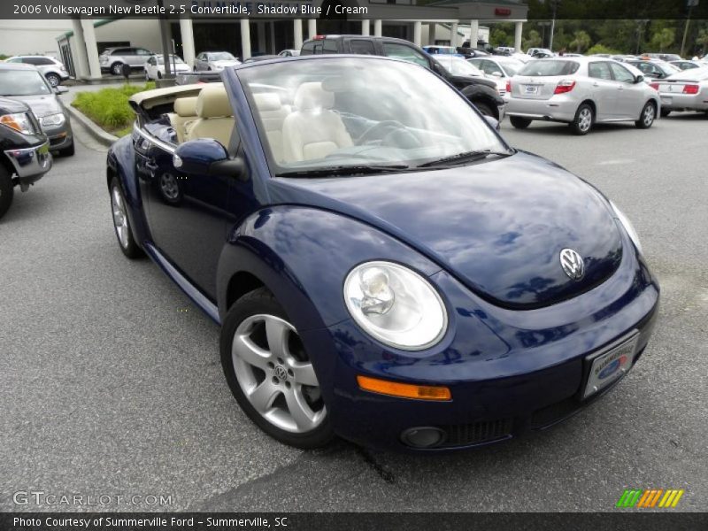 Shadow Blue / Cream 2006 Volkswagen New Beetle 2.5 Convertible