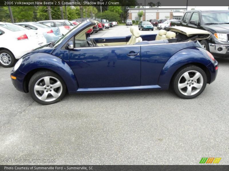 Shadow Blue / Cream 2006 Volkswagen New Beetle 2.5 Convertible