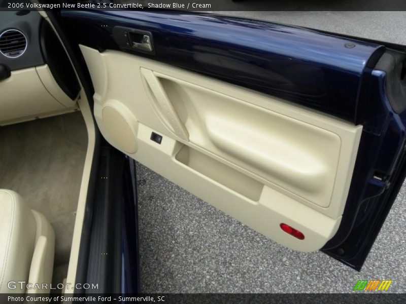 Shadow Blue / Cream 2006 Volkswagen New Beetle 2.5 Convertible