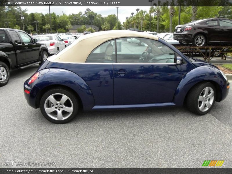 Shadow Blue / Cream 2006 Volkswagen New Beetle 2.5 Convertible