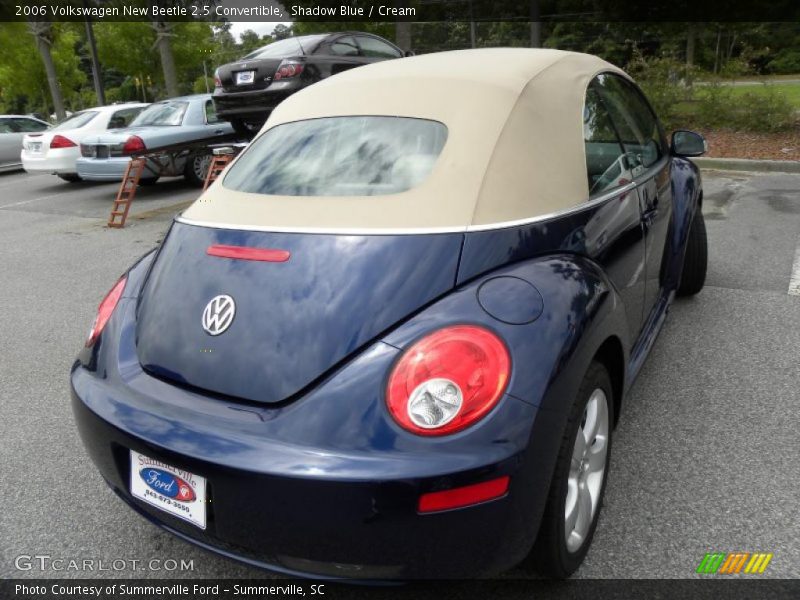 Shadow Blue / Cream 2006 Volkswagen New Beetle 2.5 Convertible