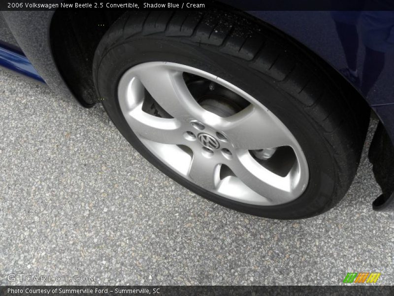Shadow Blue / Cream 2006 Volkswagen New Beetle 2.5 Convertible