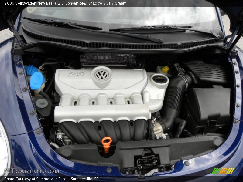 Shadow Blue / Cream 2006 Volkswagen New Beetle 2.5 Convertible