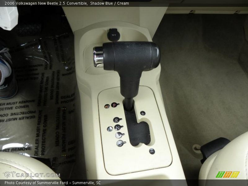 Shadow Blue / Cream 2006 Volkswagen New Beetle 2.5 Convertible