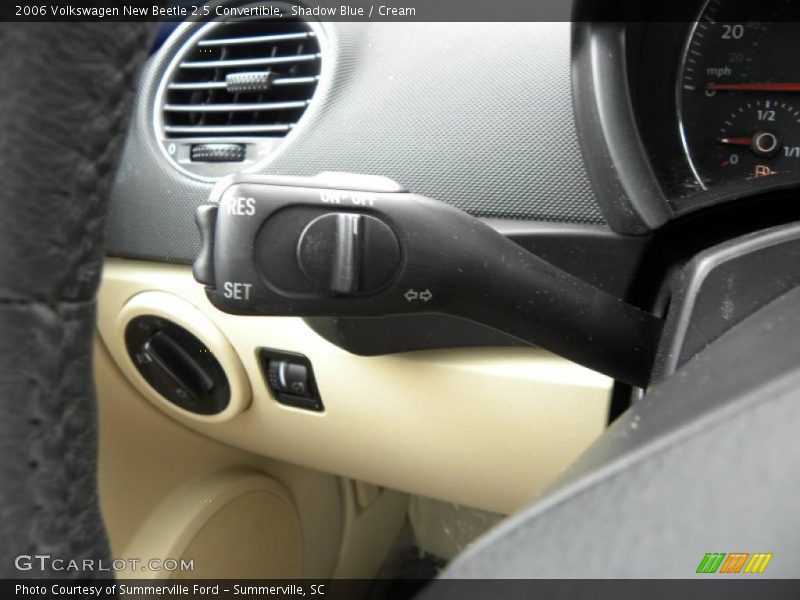 Shadow Blue / Cream 2006 Volkswagen New Beetle 2.5 Convertible