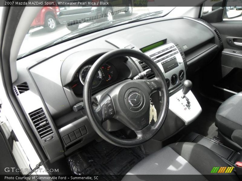 Whitewater Pearl Mica / Black 2007 Mazda MAZDA5 Sport