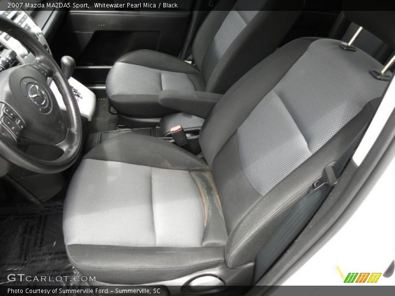 Whitewater Pearl Mica / Black 2007 Mazda MAZDA5 Sport