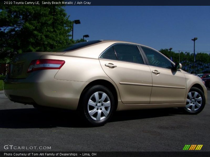 Sandy Beach Metallic / Ash Gray 2010 Toyota Camry LE