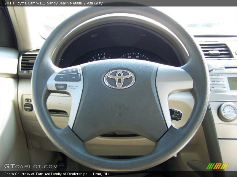 Sandy Beach Metallic / Ash Gray 2010 Toyota Camry LE