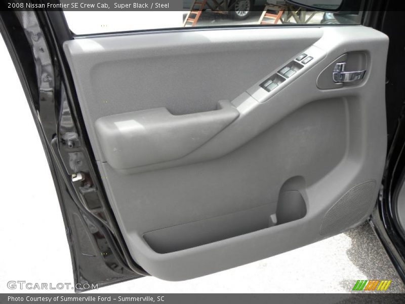 Super Black / Steel 2008 Nissan Frontier SE Crew Cab