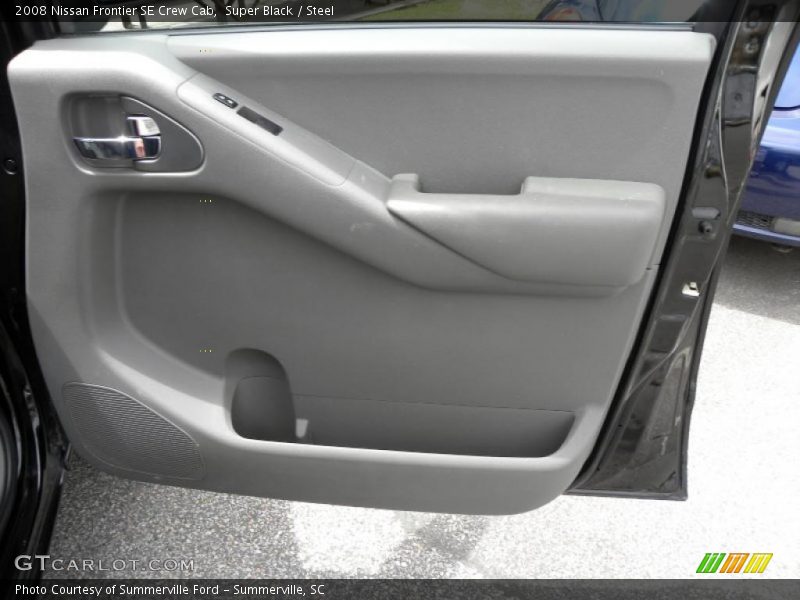 Super Black / Steel 2008 Nissan Frontier SE Crew Cab