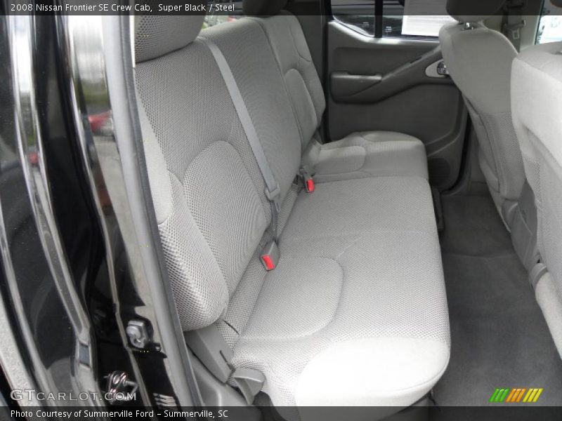 Super Black / Steel 2008 Nissan Frontier SE Crew Cab